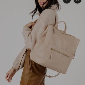 Fawn Design Grey Diaper Bag